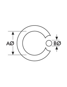 Junta Tórica 1.5 x 6mm 70 º 2