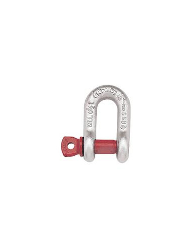 Grillete de cadena con pasador de tornillo G210 - SWL: 1/2T, Tamaño: 1/4'' (5 pzas.)
