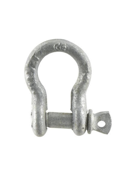 Grillete Lira Con Tornillo, Rated: 0.5T (1100lbs)