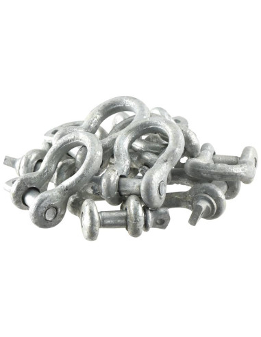 Grillete Lira Con Tornillo, Rated: 0.5T (1100lbs)