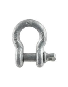 Grillete Lira Con Tornillo, Rated: 1T (2200lbs)