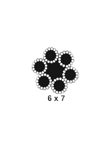 Cable - No Aptos Para Elevación - Acero, Ø2mm x...