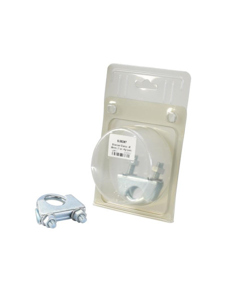 Abrazadera Silencioso - Ø: 26mm, (1 pza. Blister)