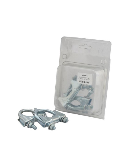 Abrazadera Silencioso - Ø: 43mm, (2 pza. Blister)