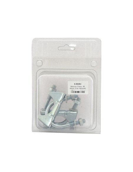 Abrazadera Silencioso - Ø: 43mm, (2 pza. Blister)