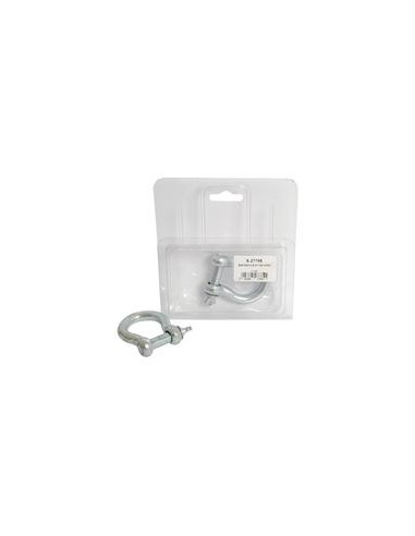Grillete Lira Con Tornillo, Ø pasador10mm, Tamaño: 10mm (1 pza. Blister)