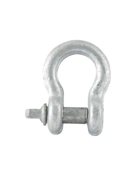 Grillete Lira Con Tornillo, Ø pasador11mm, Tamaño: 10mm (2 pzas. Blister)