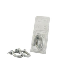 Grillete Lira Con Tornillo, Ø pasador8mm, Tamaño: 8mm (2...