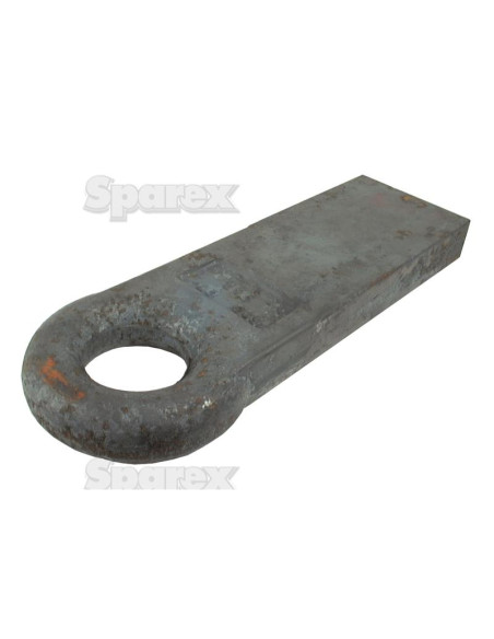 Anilla de remolque para soldar - 12'' - Recta