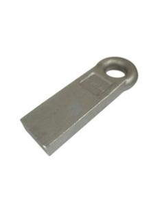 Anilla de remolque para soldar - 12'' - Recta