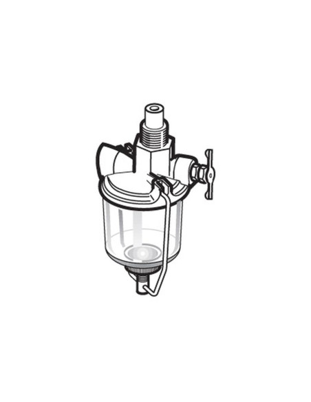 Conjunto Vaso Sedimento