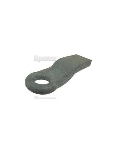Anilla de remolque para soldar - 16'' - Manivela