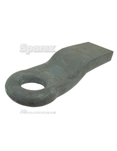 Anilla de remolque para soldar - 16'' - Manivela 2