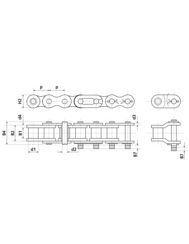 Cadena - 50-1 HV (5M)