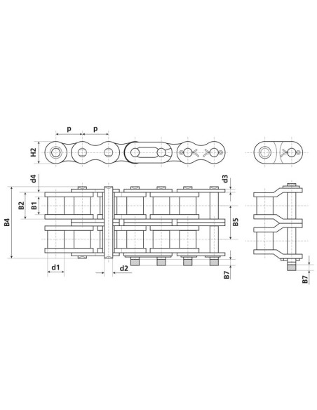 Cadena - Duplex, 08B-2 (5M)