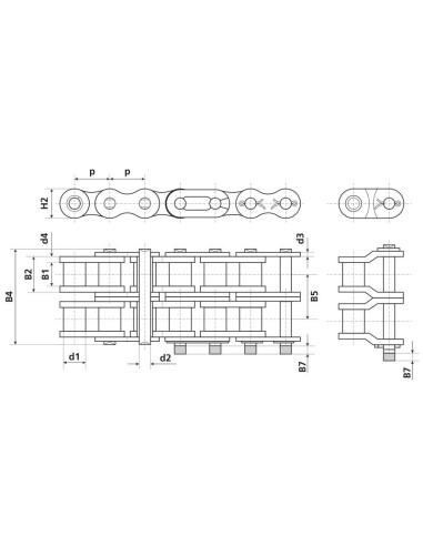 Cadena - Duplex, 100-2 (5M)