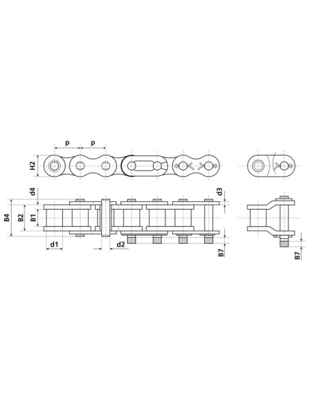 Eslabón Reparación, Simplex, 20B-1