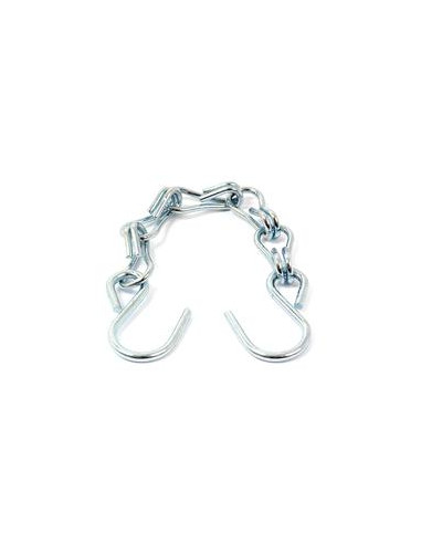 CHAIN - 5 LINKS PLUS TWO HOOKS