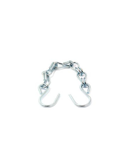 CHAIN - 5 LINKS PLUS TWO HOOKS
