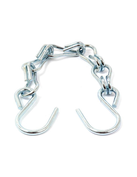 CHAIN - 5 LINKS PLUS TWO HOOKS