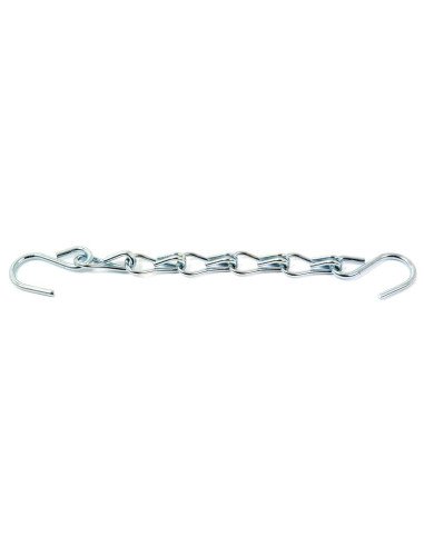 CHAIN - 5 LINKS PLUS TWO HOOKS