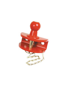 Enganche Doble Remolque 50mm (Rojo) 2