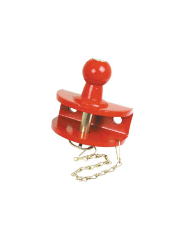 Enganche Doble Remolque 50mm (Rojo)
