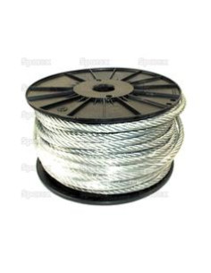 Cable Acero - Acero Inoxidable, Ø4mm x 25M