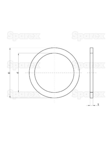 Reten De Aceite, 125 x 150 x 13mm