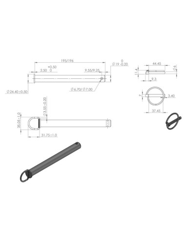 TRAILER DROP PLATE ADJUSTABLE