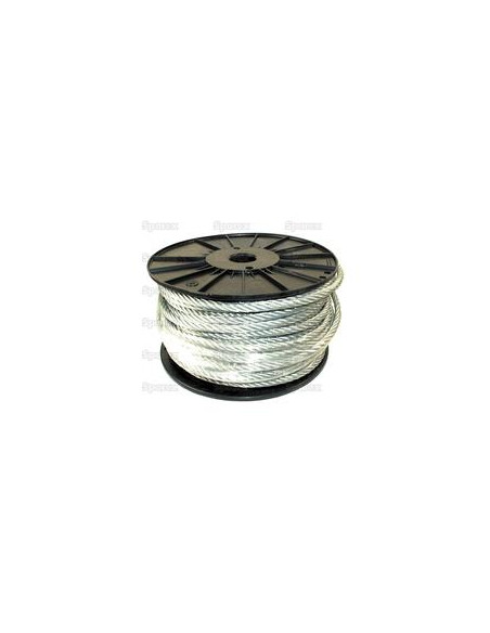 Cable Acero - Acero Inoxidable, Ø8mm x 25M