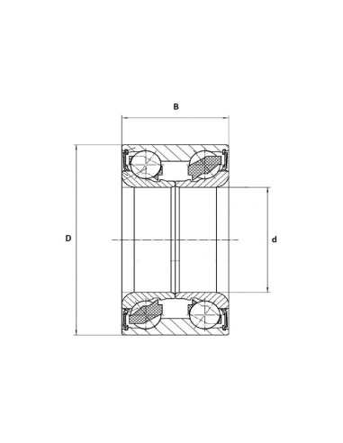 Juego de rodamientos de ruedas