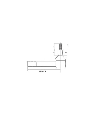 Rótula, Longitud: 220mm