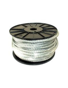 Cable Acero - Acero, Ø4mm x 100M