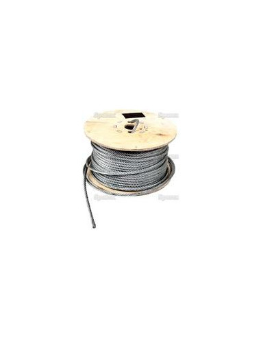 Cable Acero - Acero, Ø8mm x 110M