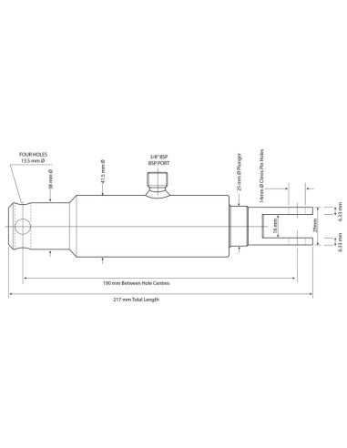 CILINDRO DESPLAZAMIENTO FRENO