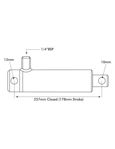 CILINDRO FRENO 1.1/4'' X 7''