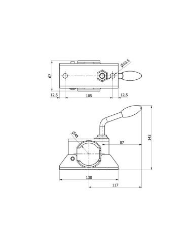 FIJACION SOPORTE REMOLQUE