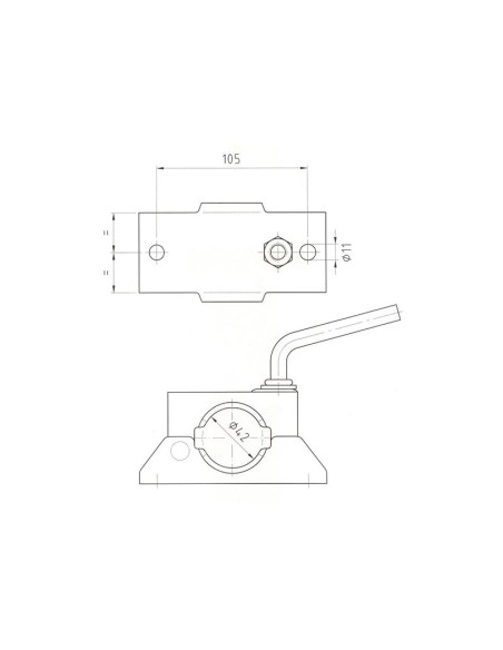 GRAPA RUEDA REMOLQUE