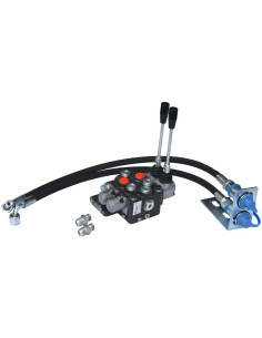 3/8'' Válvula de control simple efecto Massey Ferguson