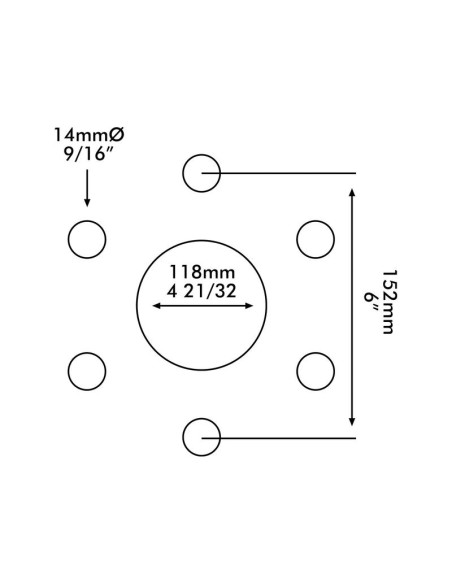 Llanta, Tamaño de la llanta: 8 x 16″.