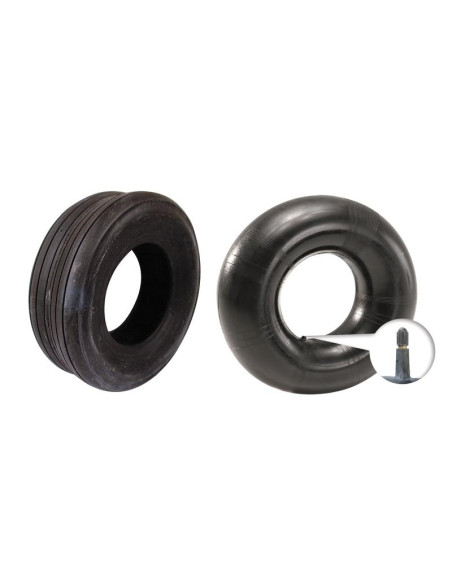 Juego de Neumáticos y Cámaras, 18 x 8.50 - 8, 4PR, TR13 Válvula Recta