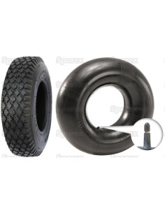 Juego de Neumáticos y Cámaras, 4.80/4.00 - 8, 4PR, TR13...