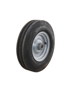 Rueda Completa, 3.50 - 8, 8'', 4PR, 3 Rib