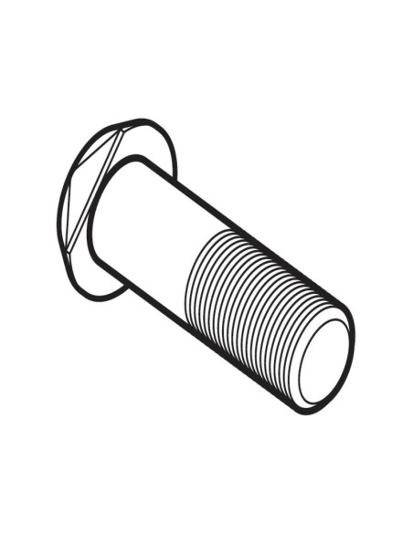 Cut Tornillo Rueda, 3/4'' x 2 5/16'' (UNF)