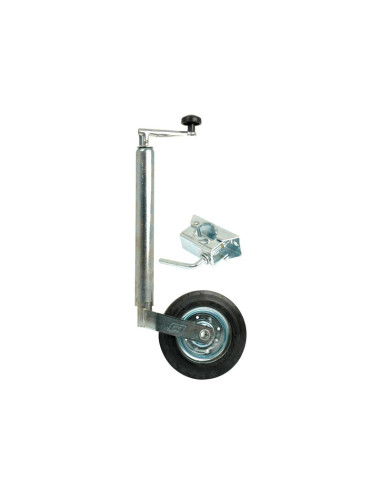 Soporte Remolque Con Rueda - con Grapa - 42mm