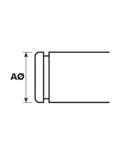 Circlip Exterior, 45.5mm (Din 471) 2