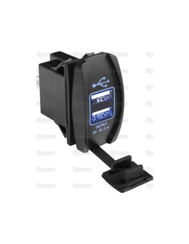 Interruptor Basculante - USB Charger, 2...