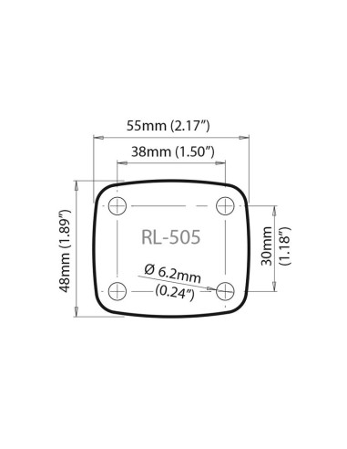 ROKK mini - Soporte superior AMPS