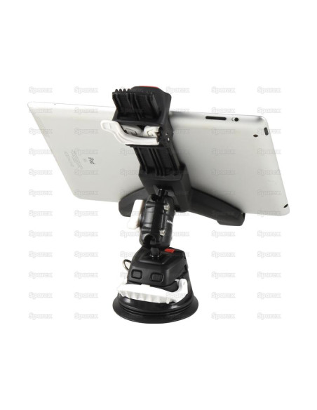 ROKK Mini Abrazadera Ajustable Tablet y Soporte Ventosa